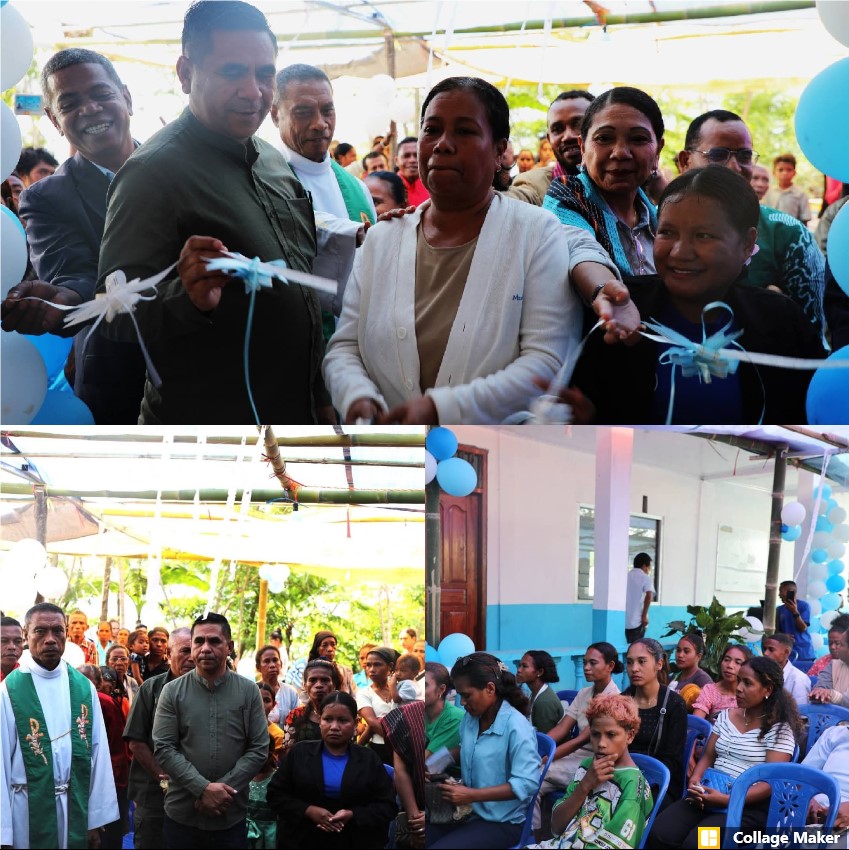 MINISTRU EDUKASAUN INTERINU HALO ABERTURA BA ESKOLA EBC NO ESTV AHISAUN SÃO JOSÉ